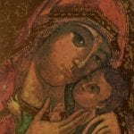 minikaartje 'Moeder en kind'