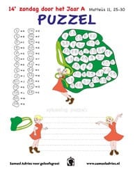 14e Zondag door het Jaar A - Puzzel