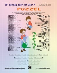 15e Zondag door het jaar A - Puzzel