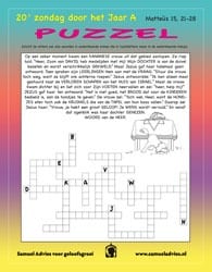 20e Zondag door het jaar A - Puzzel