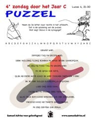 4e Zondag door het jaar C - Puzzel