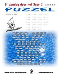 5e Zondag door het jaar C - Puzzel