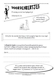 5e Zondag van de Veertigdagentijd - Doordenkertje