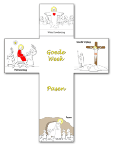 Kruis Goede Week en Pasen (VP600)