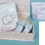 Babydoos je bent een parel in Gods hand (blauw)