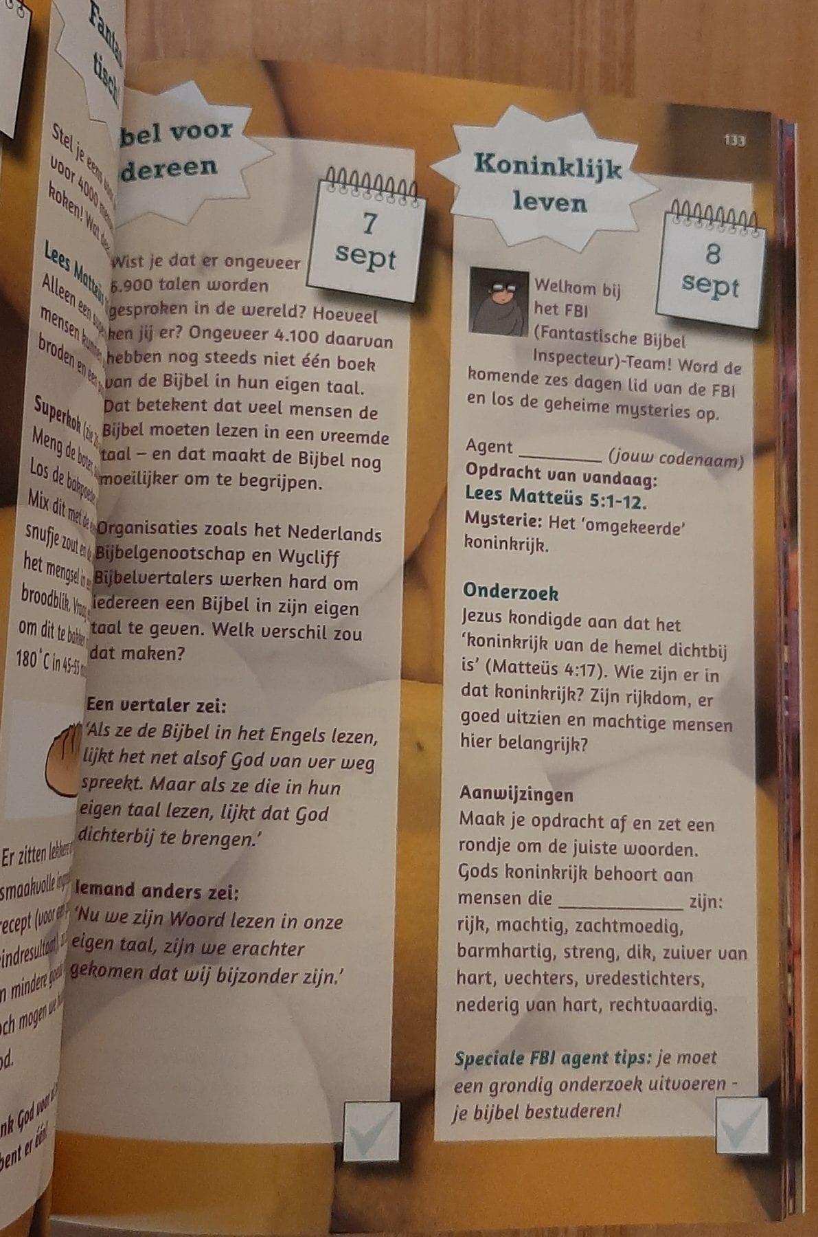 Snippers uit de bijbel (dagboek) Samuel Advies