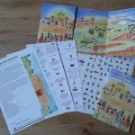 Veertigdagentijd kalender 'Stap voor stap op weg naar Pasen' (inclusief boekje)