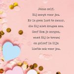 Wenskaart: Jezus zelf zorgt