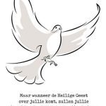 Kaart 'Duif - Handelingen 1:8'